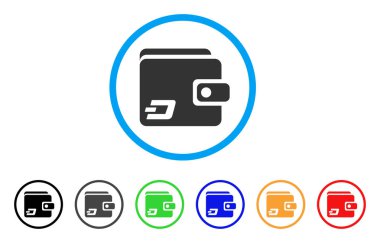 Dash cüzdan yuvarlak simge