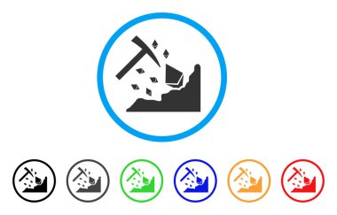 Çekiç yuvarlak simge madencilik Ethereum