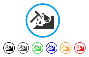 Çekiç yuvarlak simge madencilik Ethereum