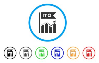 Ito grafik yuvarlak simgesini