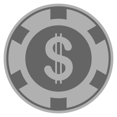 Dolar gümüş Casino çip