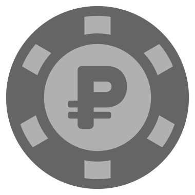 Rublesi Gümüş Casino çip