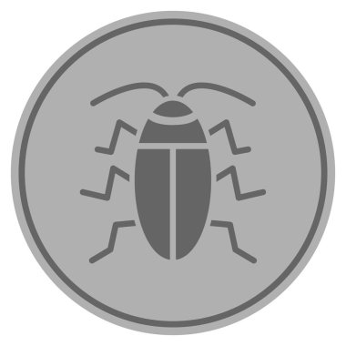 Cucaracha gümüş sikke