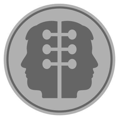 Çift kafa gümüş sikke arabirimi