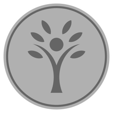 Eco adam gümüş sikke