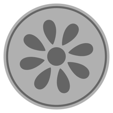 Çiçek gümüş sikke