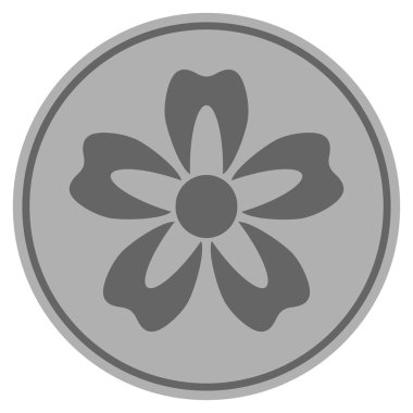 Çiçek gümüş sikke