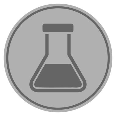 Sıvı şişesi gümüş sikke