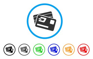 Dash kredi kartları yuvarlak simge