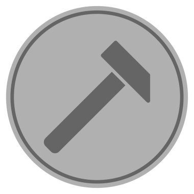 Gümüş sikke çekiç