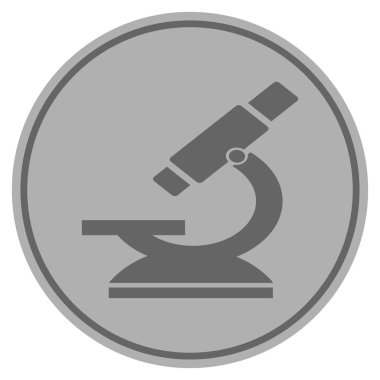 Mikroskop gümüş sikke