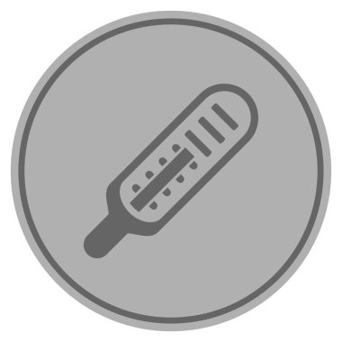 Mercury termometre gümüş sikke