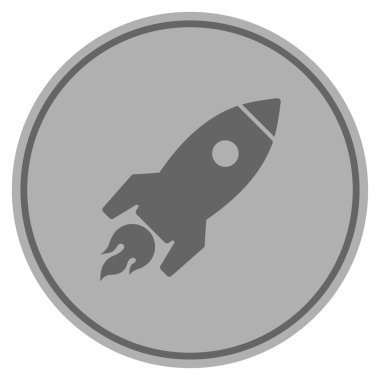 Roket fırlatma gümüş sikke