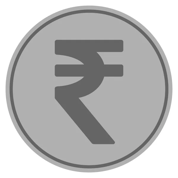 印度卢比银币 — 图库矢量图片