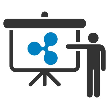 Genel rapor düz simgesi dalgalanma