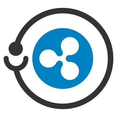 Masternode düz simgesi dalgalanma