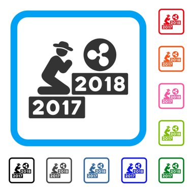 Beyefendi dua dalgalanma 2018 simgesi çerçeveli