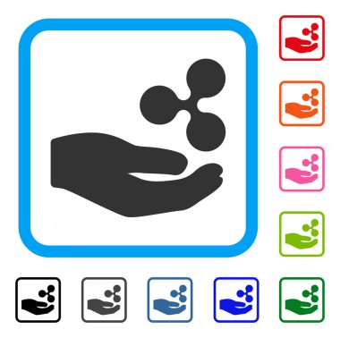 El teklif dalgalanma simgesi çerçeveli