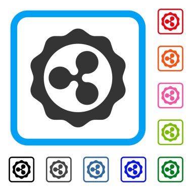 Dalgalanma Ödülü simgesi çerçeveli