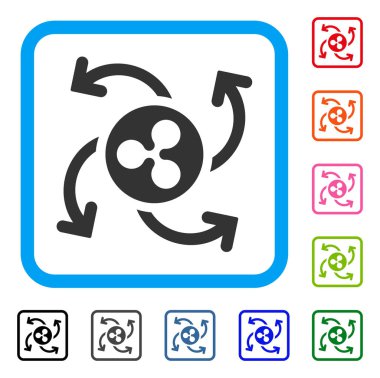 Dalgalanma Fişleri Paraya Çevirme dön simgesini çerçeveli