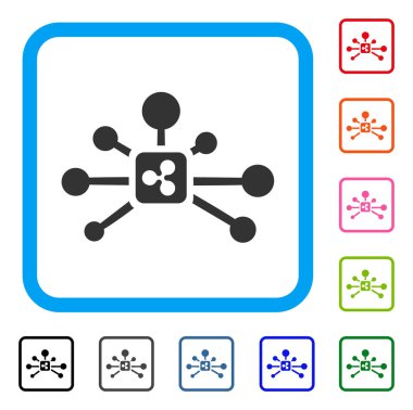 Dalgalanma bağlantıları simgesini çerçeveli