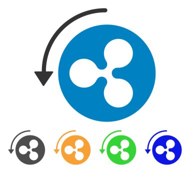 Ters ibraz dalgalanma vektör simgesi