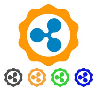 Ödülü vektör simge dalgalanma