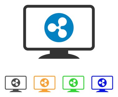 Vektör simge görüntüle dalgalanma