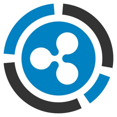 Diyagram düz simgesi dalgalanma