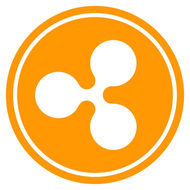 Madeni para düz simgesi dalgalanma