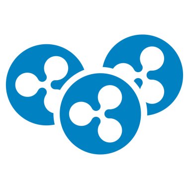 Paralar düz simgesi dalgalanma