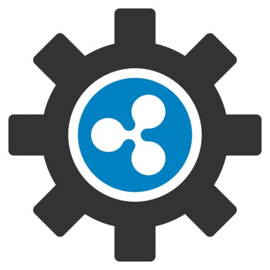 Geliştirme vites düz simgesi dalgalanma