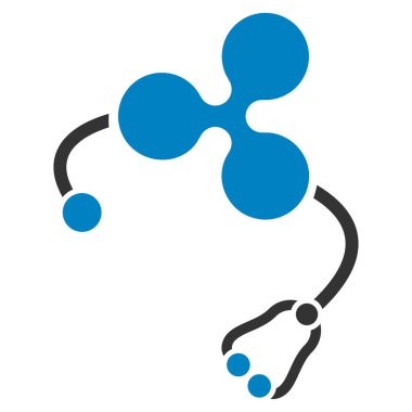 Sağlık düz simgesi dalgalanma