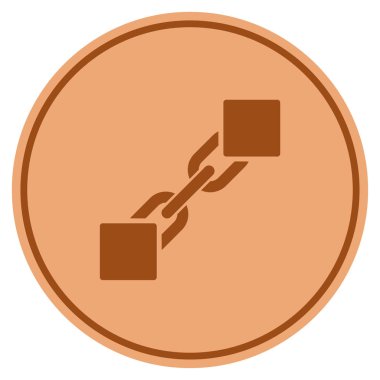 Blockchain Bronze Coin