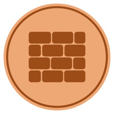 Tuğla duvar Bronz sikke