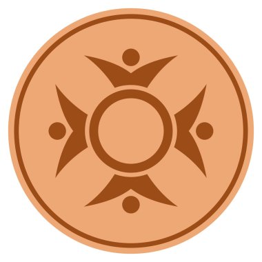 İnsan işbirliği Bronz sikke