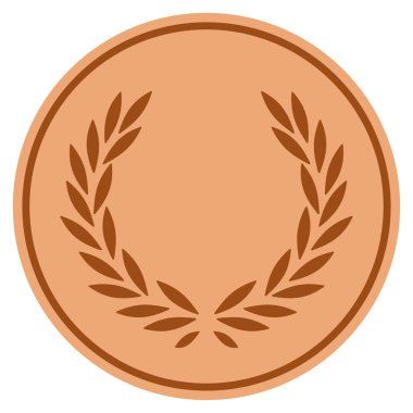 Defne çelengi Bronz sikke