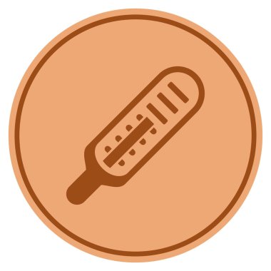 Mercury termometre Bronz sikke