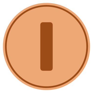 Roma bir Bronz sikke