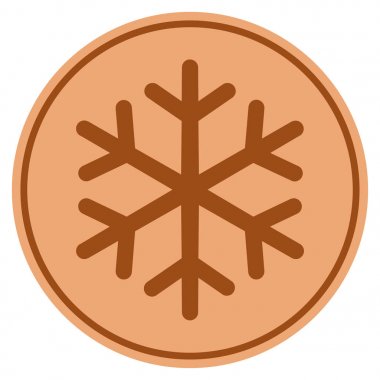 Kar tanesi Bronz sikke