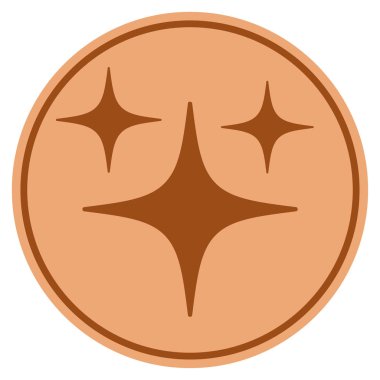 Uzay yıldız Bronz sikke