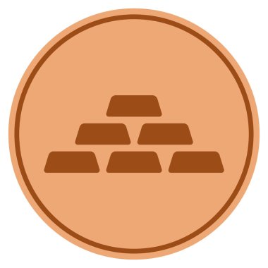 Hazine tuğla Bronz sikke