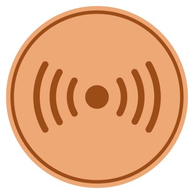 Wi-Fi noktası Bronz sikke