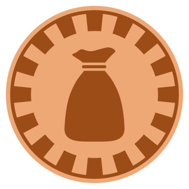 Para çantası bakır Casino çip