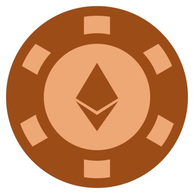 Ethereum kristal bakır Casino çip