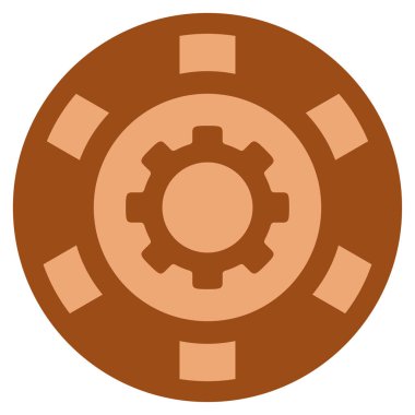 Dişli bakır Casino çip