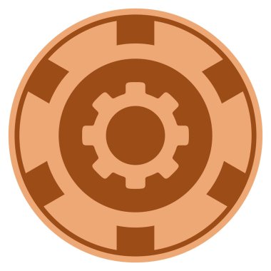 Dişli bakır Casino çip