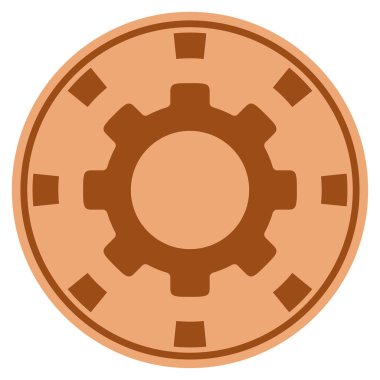 Dişli bakır Casino çip