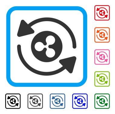 Dalgalanma çerçeveli kutsal kişilerin resmi Yenile