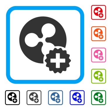 Dalgalanma sikke çerçeveli simgesini oluşturmak